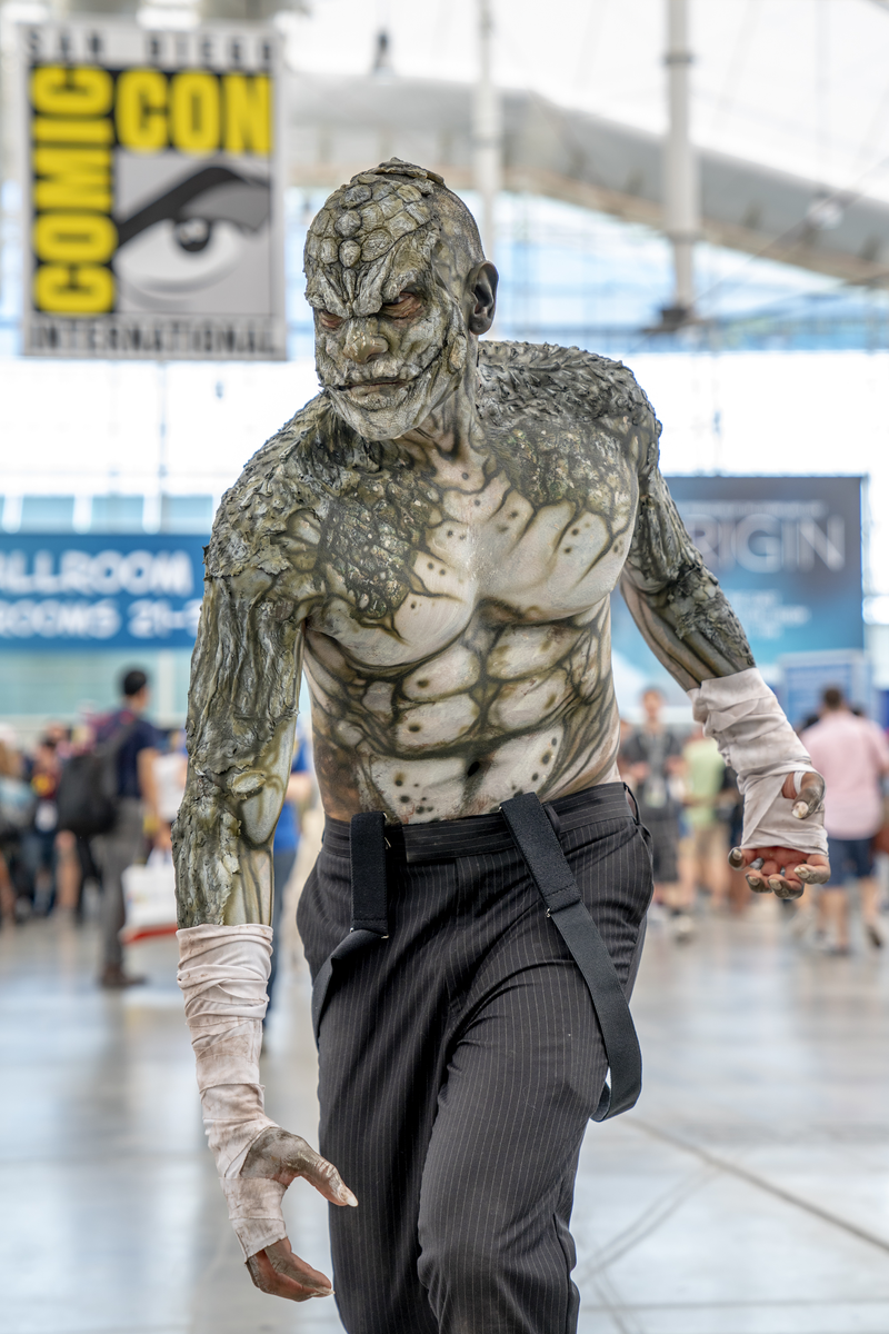 Killer Croc is on the hunt.